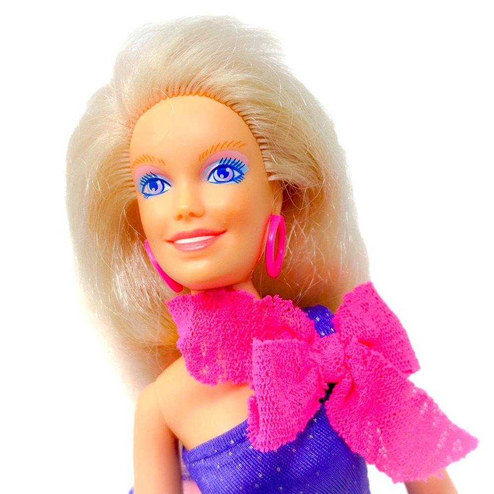 Hasbro Jem and the Holograms Rock n Curl Jem Doll 1986 80s Fashion Rock Star VTG